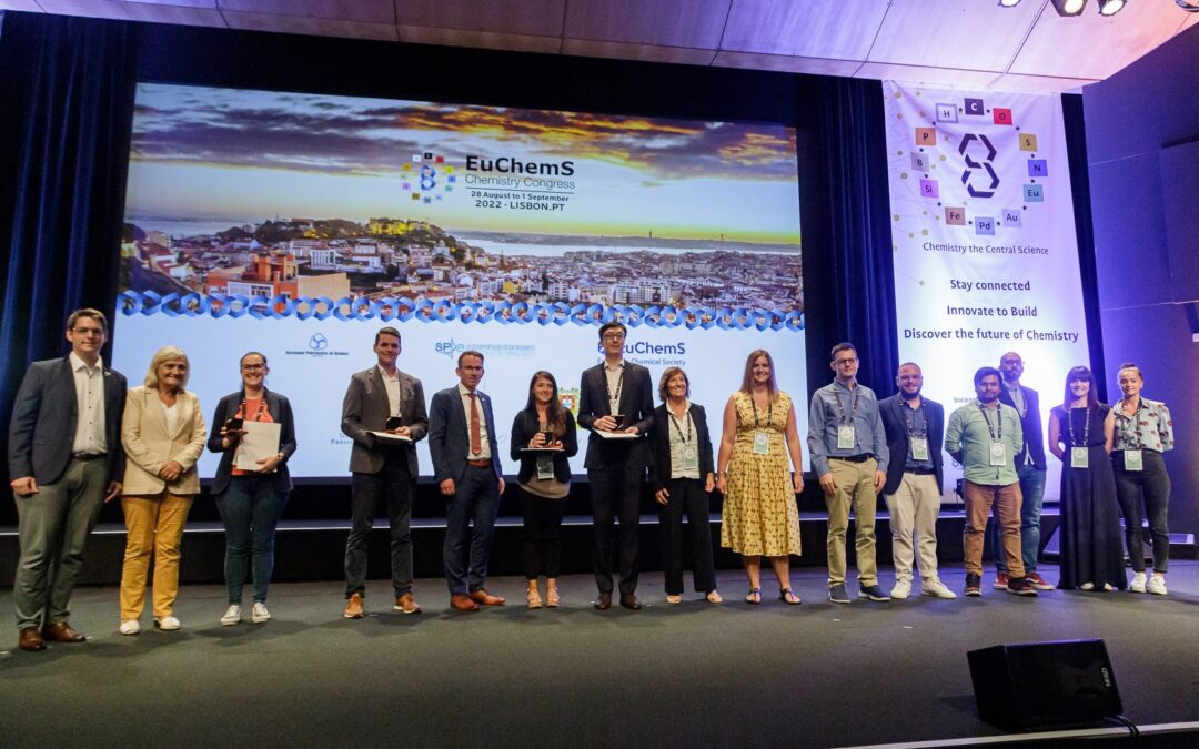 Congratulations to Luca for being a finalist of European Young Chemist Award at EuChemS Chemistry Congress 2022!